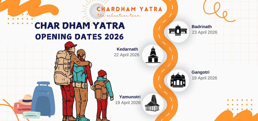 Chardham Yatra Opening & Closing Dates