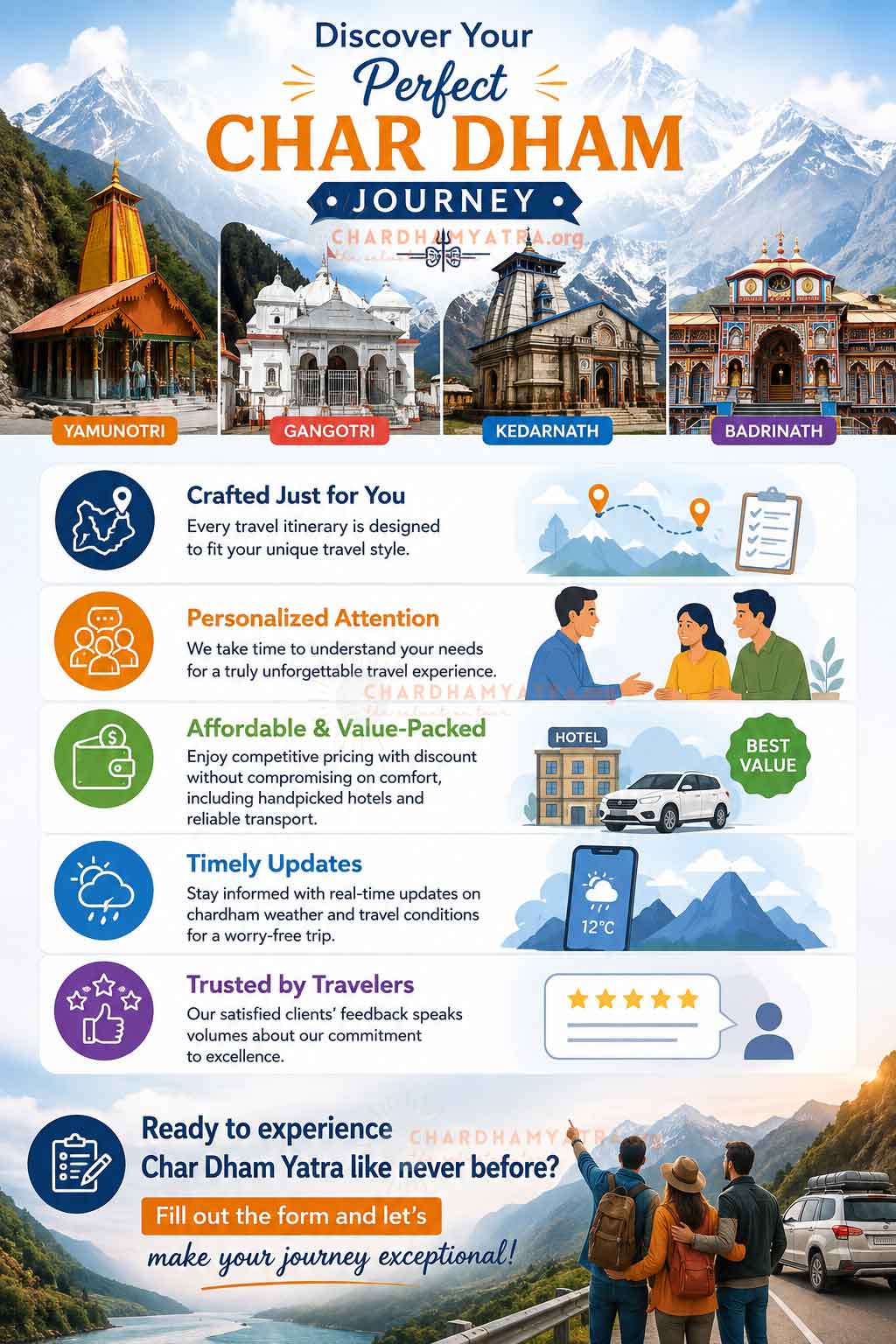 Why Book Your Char Dham Yatra with Us