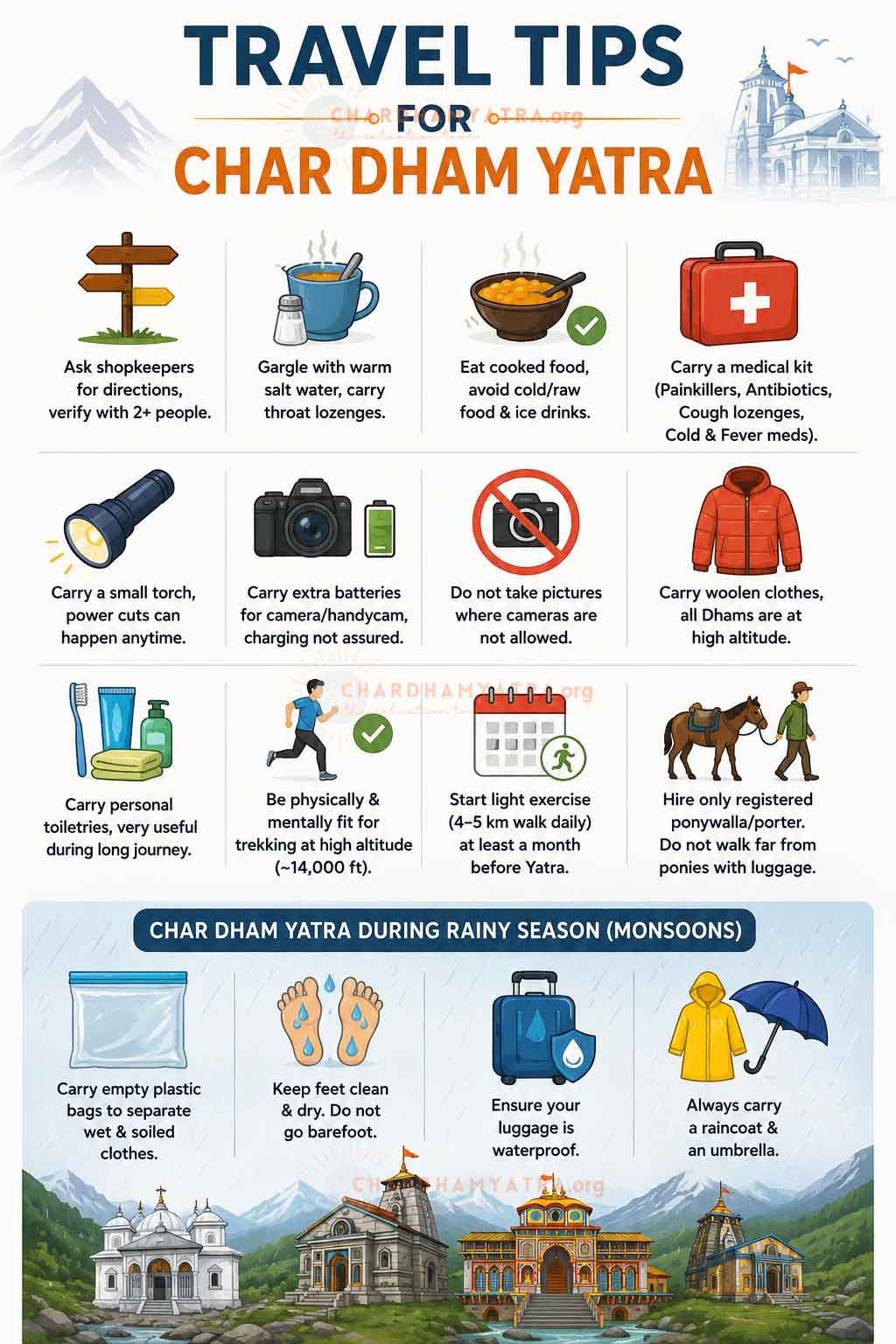 Travel Tips for Char Dham Yatra