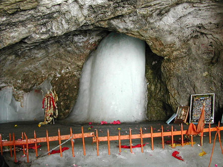 Ice Shivling of Amarnath Cave