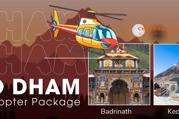 Do Dham Helicopter Yatra Tour Package Ex Dehradun