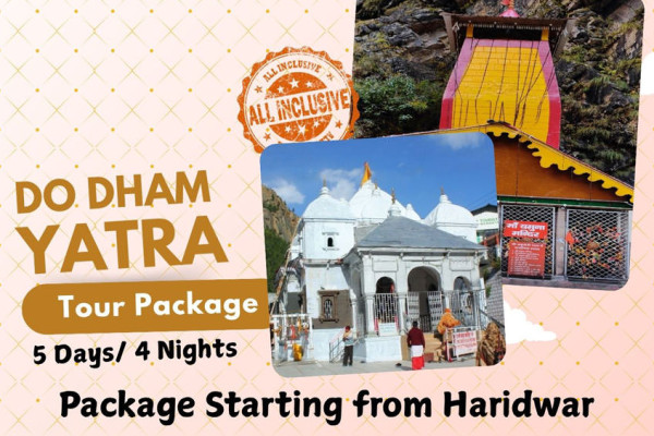 Do Dham Yatra Tour Package Ex Haridwar